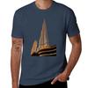 Burj Khalifa Tower Tshirt Big Size Short Sleeve Tee For Unisex Tshirt