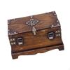 Treasure Chest Retro Storage Box Trinket Keepsake Multipurpose Rustic Container