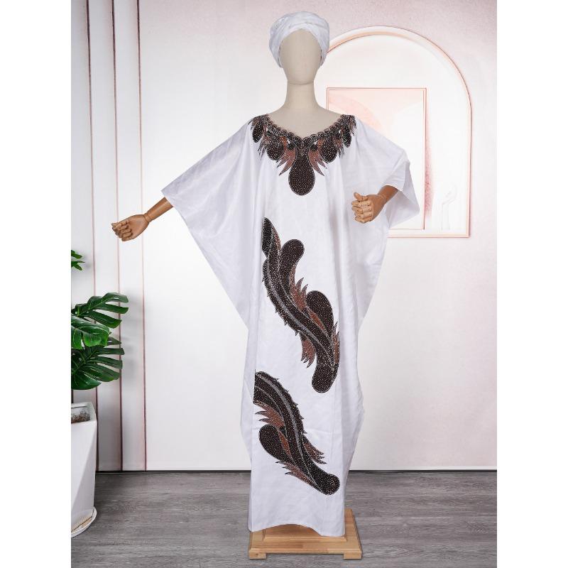 Плюс Размер Женская Мода Новое Свободное Платье