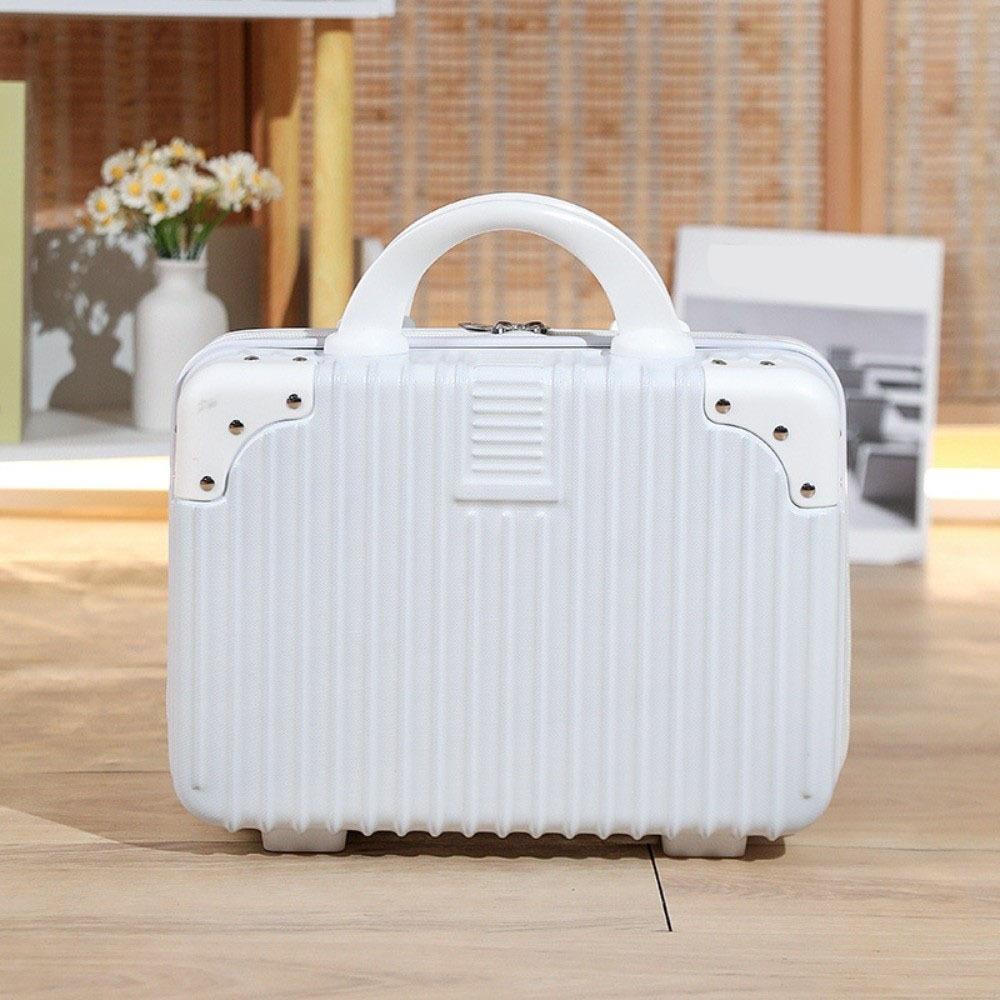 Сумочка Мини Ручной Чемодан Косметичка Багаж Дорожная Коробка с Ремнями 14 Дюймов Косметичка Дорожная