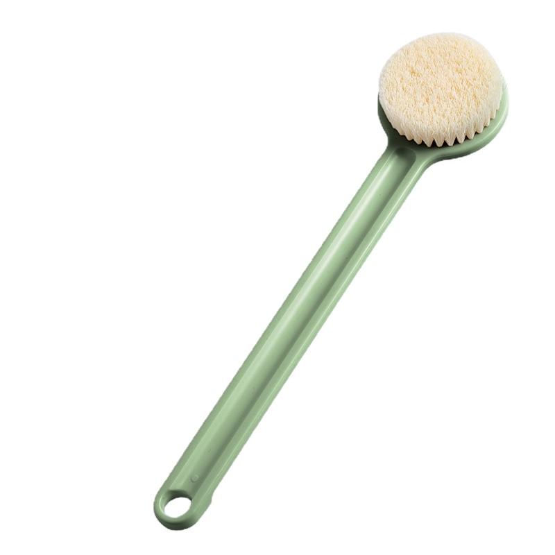 Щетка для ванны с длинной ручкой, отшелушивающий скруббер для тела, массажная щетка для душа, спа-пена, аксессуары для ванны, щетка для очищения тела