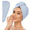 Coral Velvet Super-absorbent Dry Hair Cap,Shower Cap,Dry Hair Towel