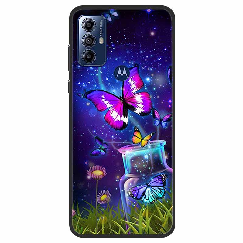 Чехол для Motorola Moto G Play 2023 Мягкий силиконовый задний чехол для Moto G Play 2023 Чехол GPlay 2023 Черная крышка для телефона