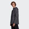 Adidas Outdoor Sports Hooded Jacket Men Jackets Charcoal-Grey GL7399