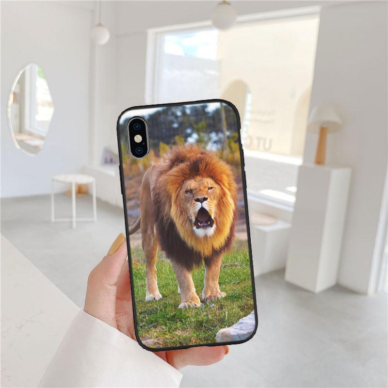 BF111 чехол из мягкого материала с рисунком тигра, льва, леопарда для Xiaomi Xiaomi Poco M4 M5 M6 M7 X3 X6 X7 F8 Ultra Pro GT NFC