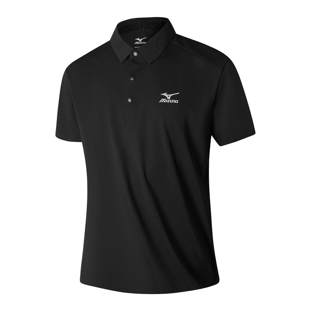 Mizuno Polo Shirts Unisex Lapel Moderate Straight Fit A2CA3143