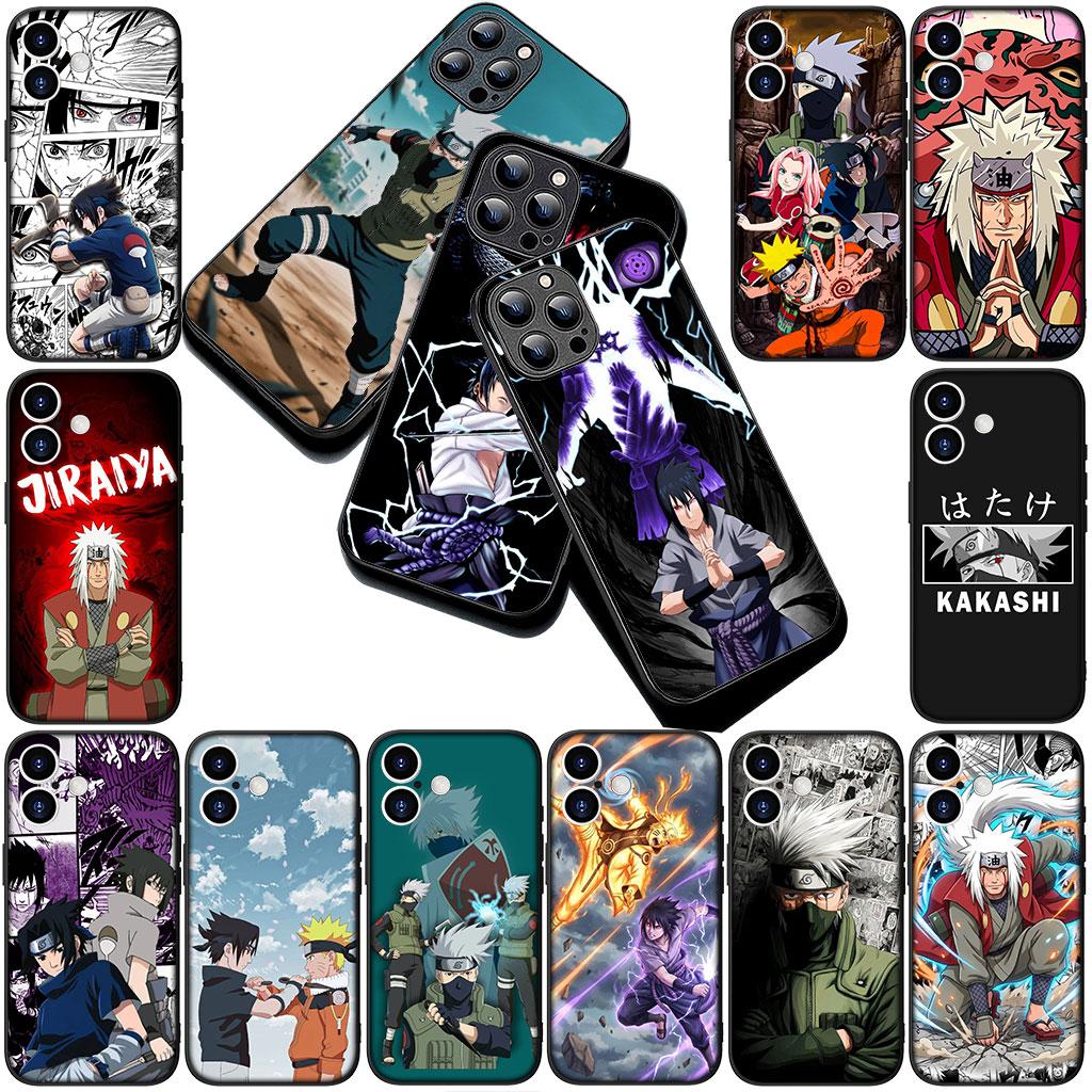 Phone Cover for Xiaomi Redmi Note 14 13 Pro Plus ProPlus 14C 13c Pro+ 5G Soft Case Jiraiya Kakashi Narutos Uchiha Sasuke