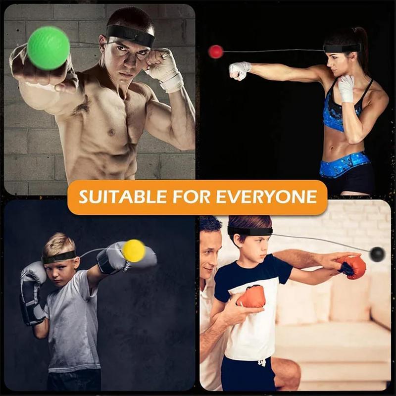 Boxing Speed Ball Head-Mounted Pu Punch SandaTraining Home Sandbag Fitness Equipment Gym Boxing Reflex Trainer