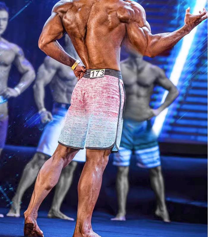 Мужские быстросохнущие шорты для соревнований по бодибилдингу IFBB Olympia 2024 года