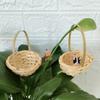 Party Supplies Braid Flower Baskets with Handle Handheld Baskets  Wedding Supplies