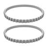 Pool Cleaner Tracks Climbing Rings 2 Pcs 9985006-R2 Pool Cleaner Tracks And 4 Pcs Climbing Rings Replacement Rubber Belt for Dolphin Underwater Robot