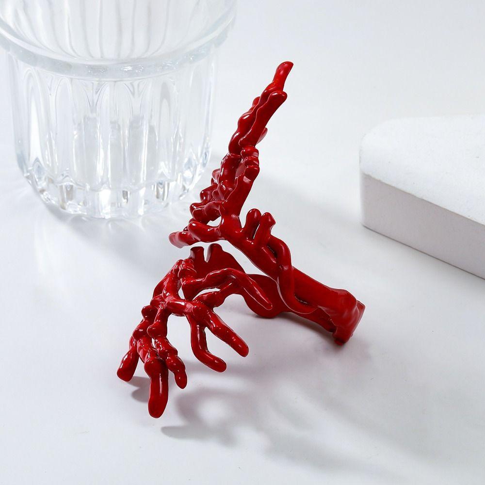 Весенний браслет нерегулярные коралловые украшения модное кольцо