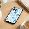 Красочный Морской Организм Чехол для Телефона Для iPhone17,16,15,14,13,12 Plus,Max Мягкий Силиконовый Черный Чехол