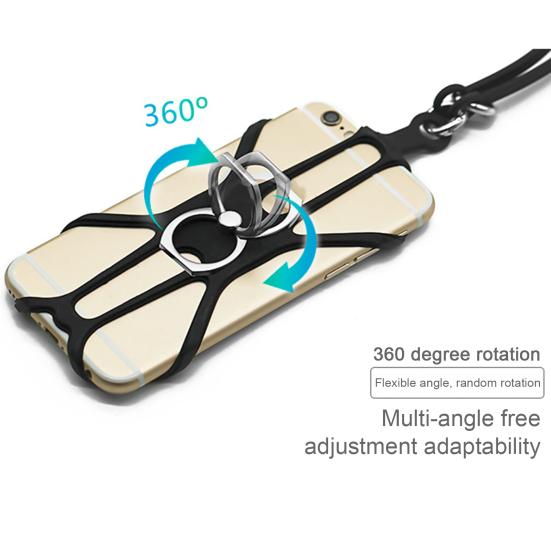 Phone Lanyard Flexible Resistant Wear Universal Quick-Release Simple Installation Phone Fit Cell Rope Lanyard