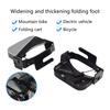 1 Pair Bike Rear Pedals Mini Bicycles Footrests Non-Slip Folding Bike Pegs for Folding Mountain Bike Foldable Bicycles