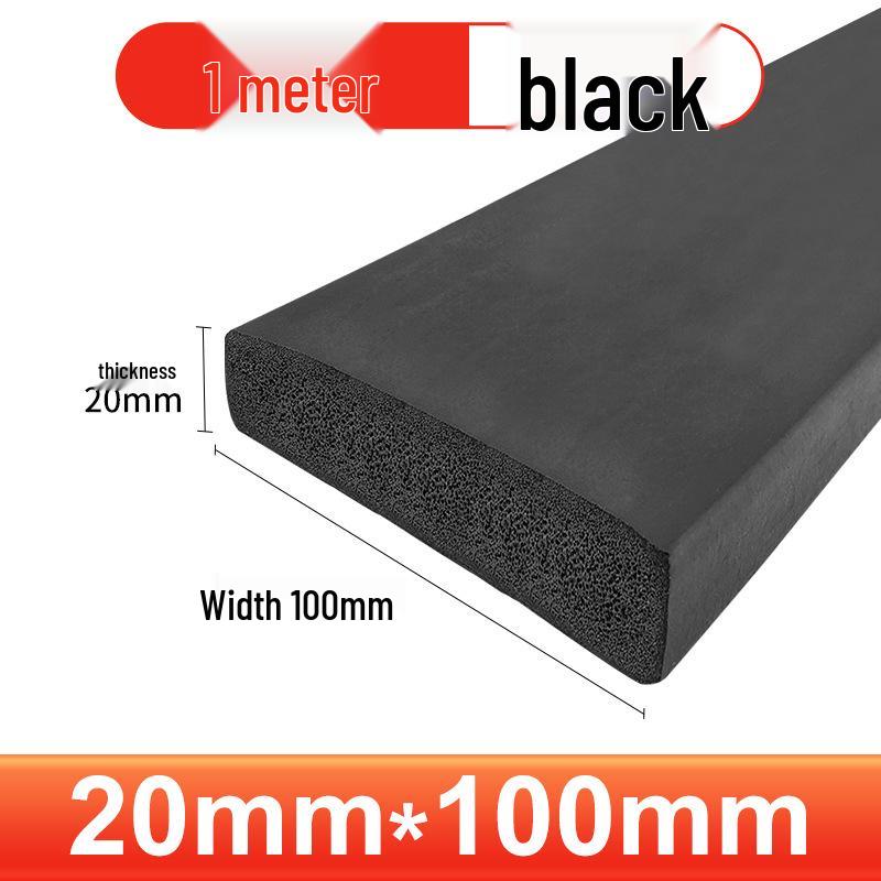 Уплотнительная лента из вспененного EPDM-каучука: Прочный, износостойкий для электрических коробок и дверей шкафов