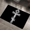 1 шт. Христианский Иисус Коврик для ванной Комната для детей Спальня Декорация Балкон Противоскользящий Дверной коврик Гостиная Приветственный коврик
