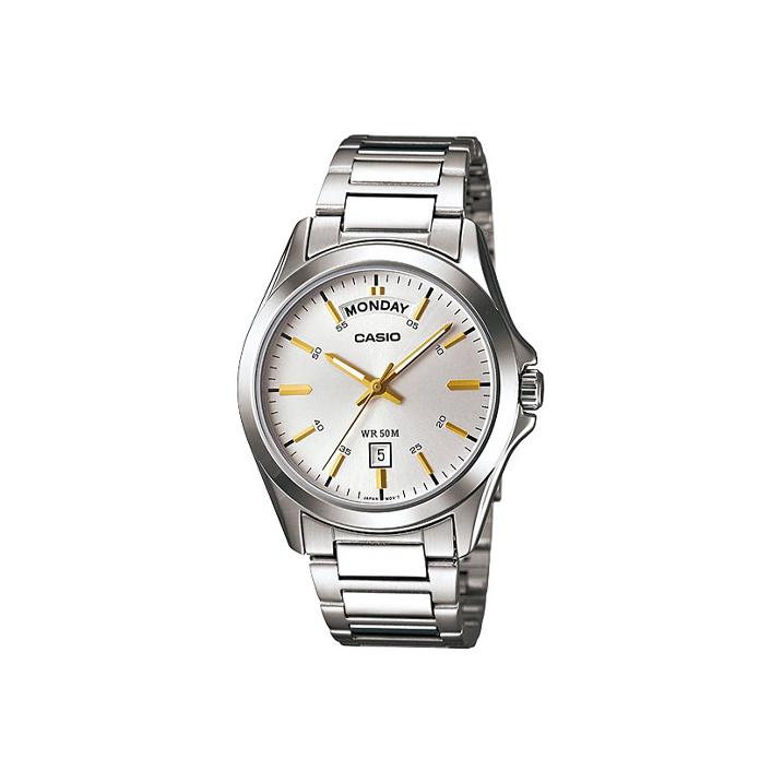 Casio Мужские часы Стандартной серии Белые MTP-1370D-7A2 MTP-1370D-7A2