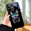 Для Realme GT7 5G Чехол Роскошный Чехол с Рисунком Закаленное Стекло Чехол для Телефона Для Realme GT 7 Fundas Жесткий PC Ударопрочный Корпус Бампер