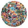 50 Hawaiian Graffiti Stickers Car Mobile Phone Computer Decoration Stickers Waterproof Creative Stationery Stickers