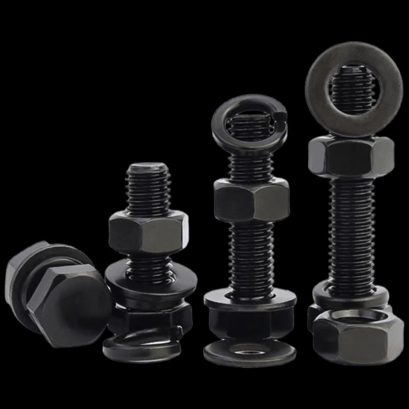 Black Carbon Steel Hex Head Bolt