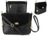 Italian Leather Messenger Bag, Beige Leather