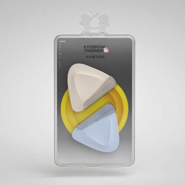 1/2 шт. портативный триммер для бровей, лезвия из нержавеющей стали, бритва для лица, бровей для женщин, формирователь бровей, средство для удаления макияжа, инструменты для красоты