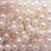 Ivory Round Pearls 8mm 100 Pearls 8 Mm Beige