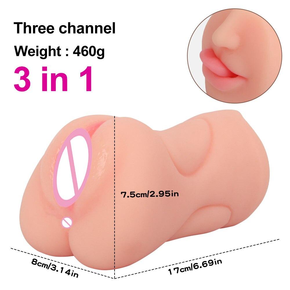 Мастурбаторы для мужчин, сексуальные игрушки, искусственная вагина, машина для анального минета, реалистичная карманная киска, секс-игрушки для взрослых, мужская мастурбация