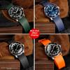 20 мм 23 мм Резиновый Ремешок Для Blancpain Fifty fathoms 5000 5015 5066 5200 Быстросъемный Ремешок Для часов Для мужчин женщин универсальный Браслет