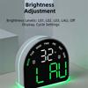 Multi-functional Digital Alarm Clock Ambient Light Electronic Clock Desktop Clock  Table Display