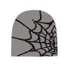 Dark wind spider web jacquard knitted hat, European and American hip hop street cold hat, Halloween personalized pullover