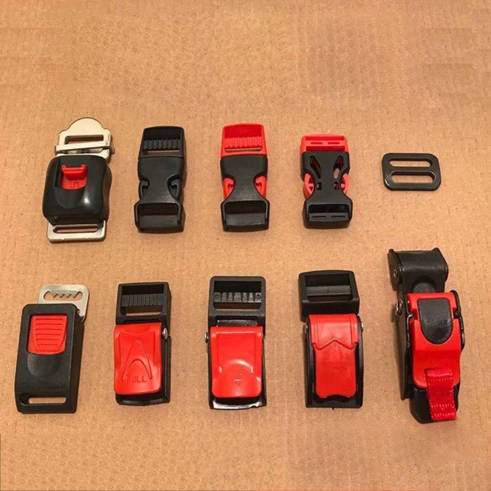 Plastic Motorcycle Helmet Clip Adjustable Helmet Fixing Buckles Motorcycle Accessories