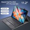 Чехол с Bluetooth-клавиатурой для Lenovo Tab P11 Pro 2-го поколения, чехол для планшета 11,2 дюйма, беспроводная клавиатура для Lenovo Xiaoxin Pad Pro 2022 11,2 10,6, кожаный чехол