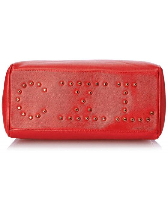 Sac shopping - Eternity M - Rouge - Porté épaule - 2 poches extérieures - Housse de protection