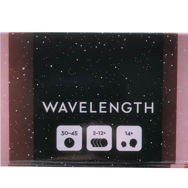 Новая Версия Игры Wavelength на Английском Языке Радиоволна Синхронная Настольная Игра Карточные Игры Wavelength, Казуальная Игра для Вечеринки