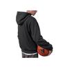 adidas Толстовка с капюшоном Legends Solid Color Logo с длинным рукавом и капюшоном Мужские толстовки Carbon-Black IL2313