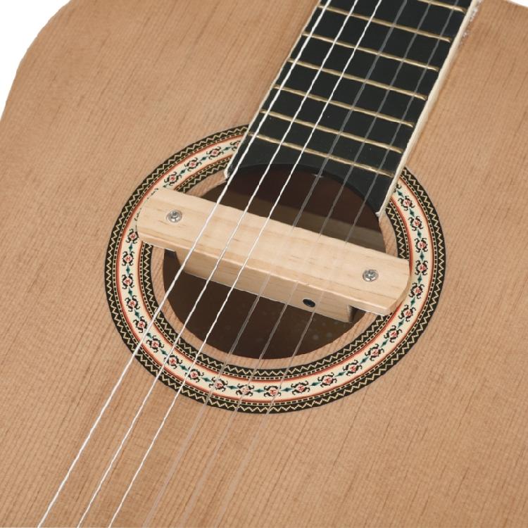 Звукосниматель для гитары и бас-гитары, деревянные звукосниматели для резонаторного отверстия гитары с разъемами 6,35 мм