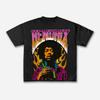 2026 ВеснаЛето Уличная Мода Ретро Принт Jimi Hendrix Мужская Y2K Уличное Искусство Мужская и Женская Одежда Футболка