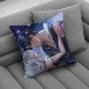 P-Paedyn And Kai Books Pillow Case For Home Bedroom Car Office Decoration Living Room Sofa Cushion Cover Suitable