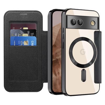 Чехол для Google Pixel 8a, совместимый с держателем для карт MagSafe RFID Blocking, чехол для телефона