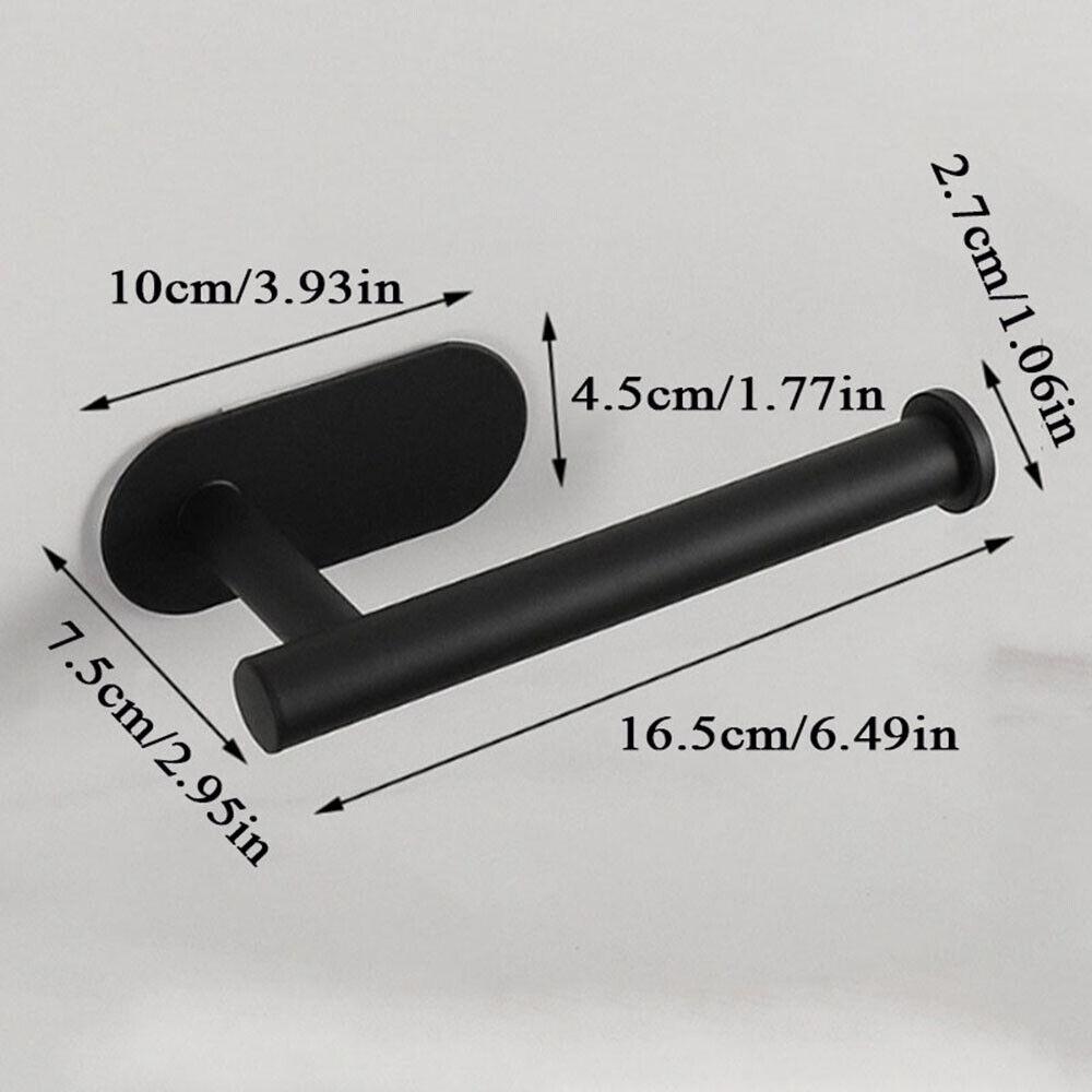 Nail Free Roll Paper Holder Bathroom Supplies Self-Adhesive Toilet Paper Holder