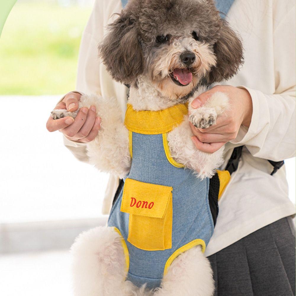 Breathable Cat Carrier Bags Adjustable Pet Double Shoulder Bag Cat Dog Carrier Backpack  Outdoor