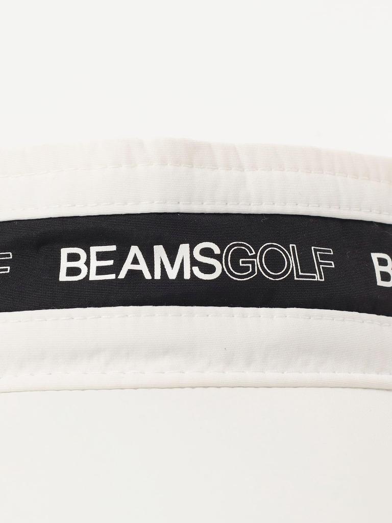 Солнцезащитный козырек с логотипом на шляпе ЧЕРНЫЙ БЕСПЛАТНО 81410359965 [Beams Golf]<WOMEN> Женский