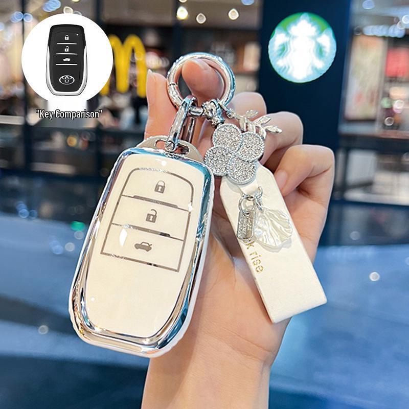 Чехол для ключа Toyota, совместимый с Corolla, Camry, Levin, RAV4, Venza, Avalon и Fenglanda
