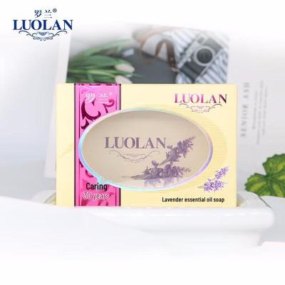Мыло ручной работы Luolan с эфирным маслом лаванды