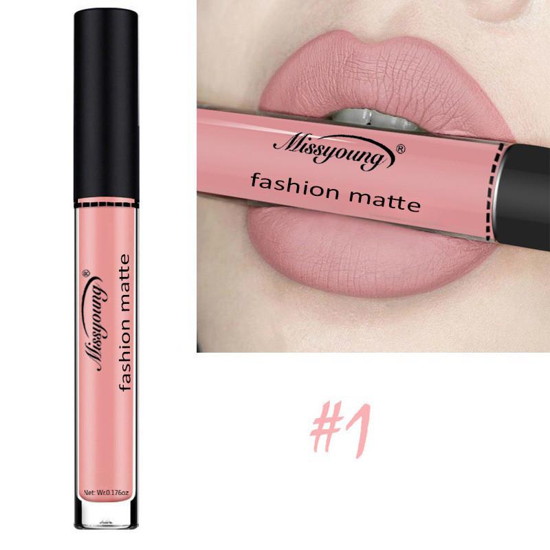 Губная помада Liquid Lip Beauty Makeup Matte Long Lasting 18 цветов