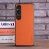 Case for Sony Xperia 1 V 10 V 5 V Coque Luxury Textile Leather Skin Soft Hard Phone Cover Funda for Sony Xperia 1 V Case Capa