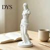 Художественный подарок на день рождения 3D-печатная минималистичная скульптура богини, ретро-европейская статуя без рук, классическая настольная фигурка, искусство для дома, гостиной