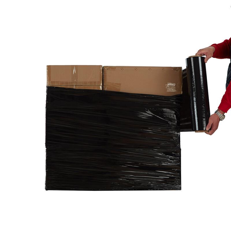 Heavy-Duty Black PE Stretch Film